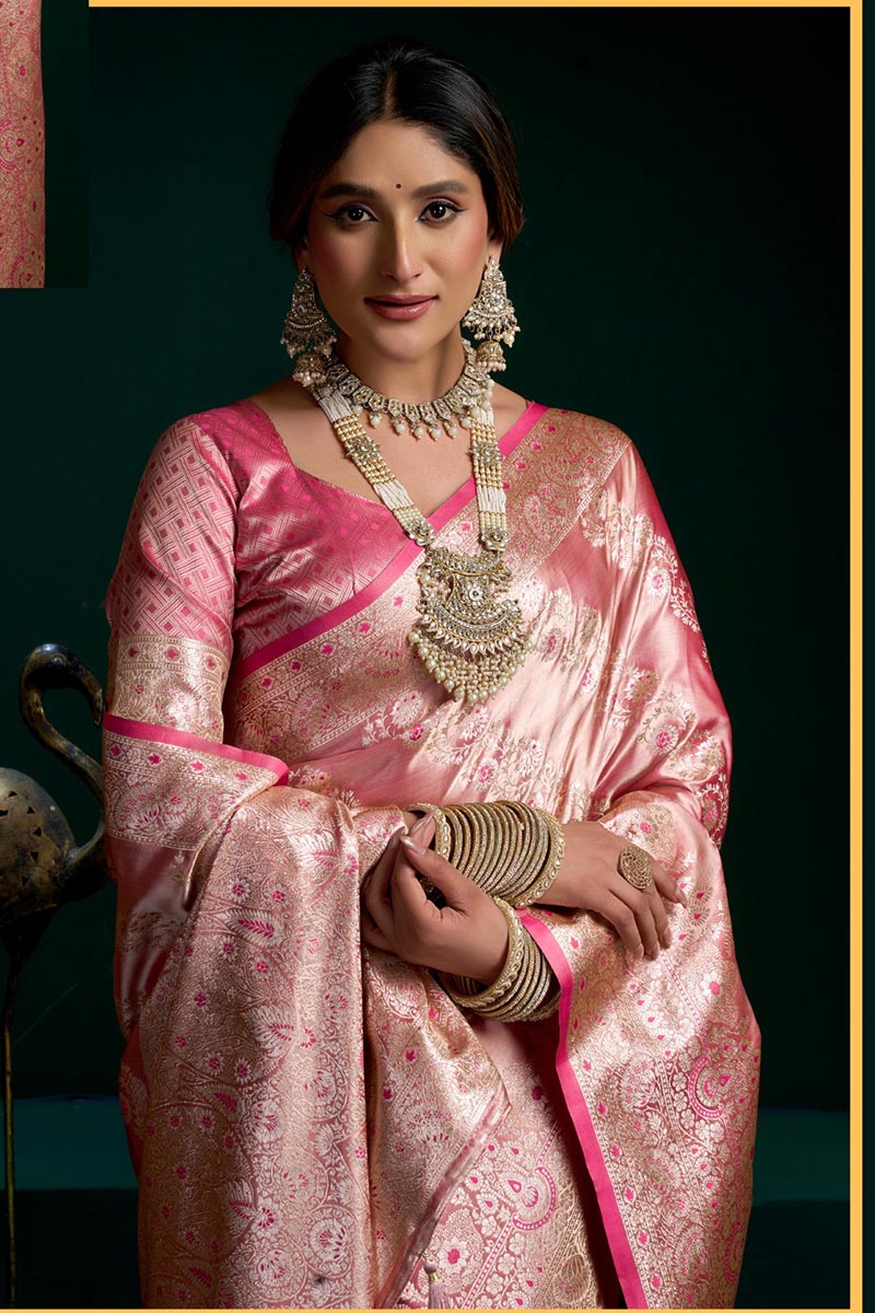 Orange Designer Saree UK | Floral Embroidered Border & Elegant Festive Saree (Copy) RTI