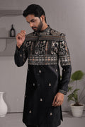 Designer Black Indo-Western Set Set | Ethnic Wear RTI