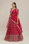 Pink Embroidered Lehenga Set UK | Traditional Festive Partywear RTI