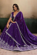 Purple Lehenga Choli UK | Heavy Embroidery & Designer Suit RTI