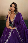Purple Lehenga Choli UK | Heavy Embroidery & Designer Suit RTI