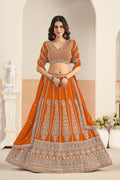 Premium Designer Lehenga UK | Heavy Embroidered Border RTI