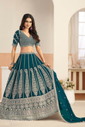 Premium Designer Lehenga UK | Heavy Embroidered Border RTI
