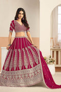 Premium Designer Lehenga UK | Heavy Embroidered Border RTI