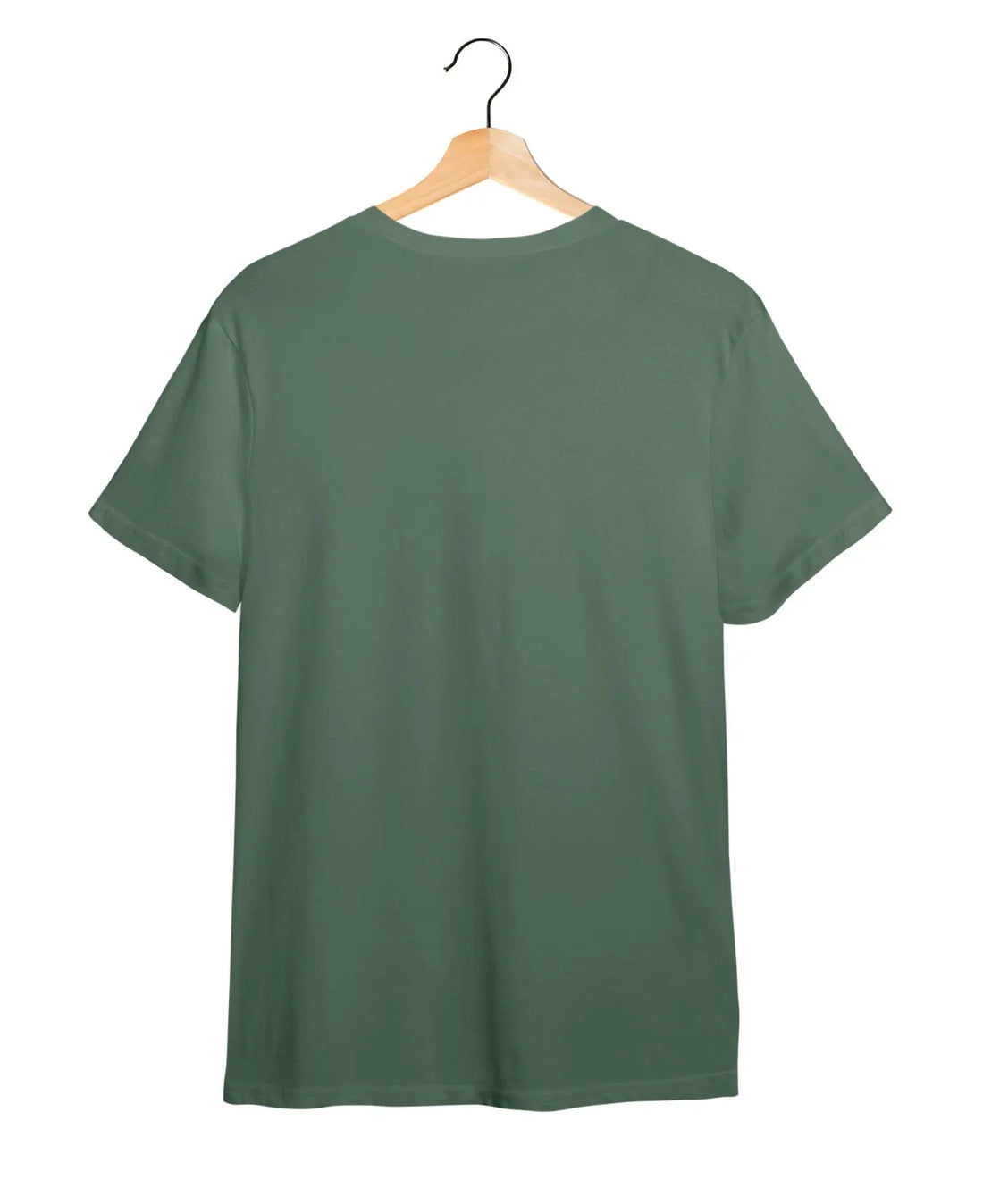 "Create The Rules" Printed T-Shirt – Premium Round Neck - Basil Green - 100% Cotton Offbeat