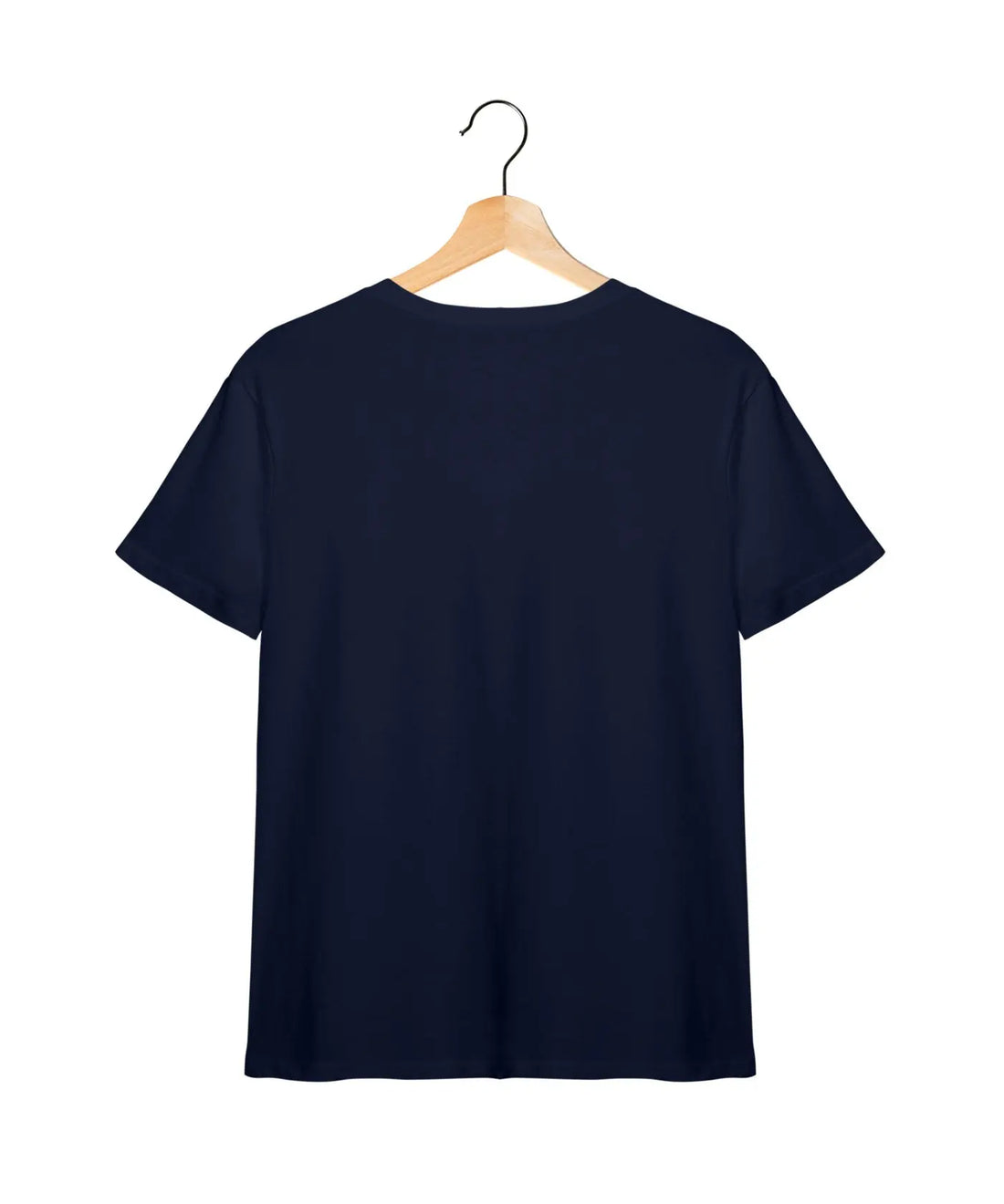 "Flower Love" - Juniors Unisex T-Shirt –  Premium Round Neck - Navy Blue - 100% Cotton Offbeat