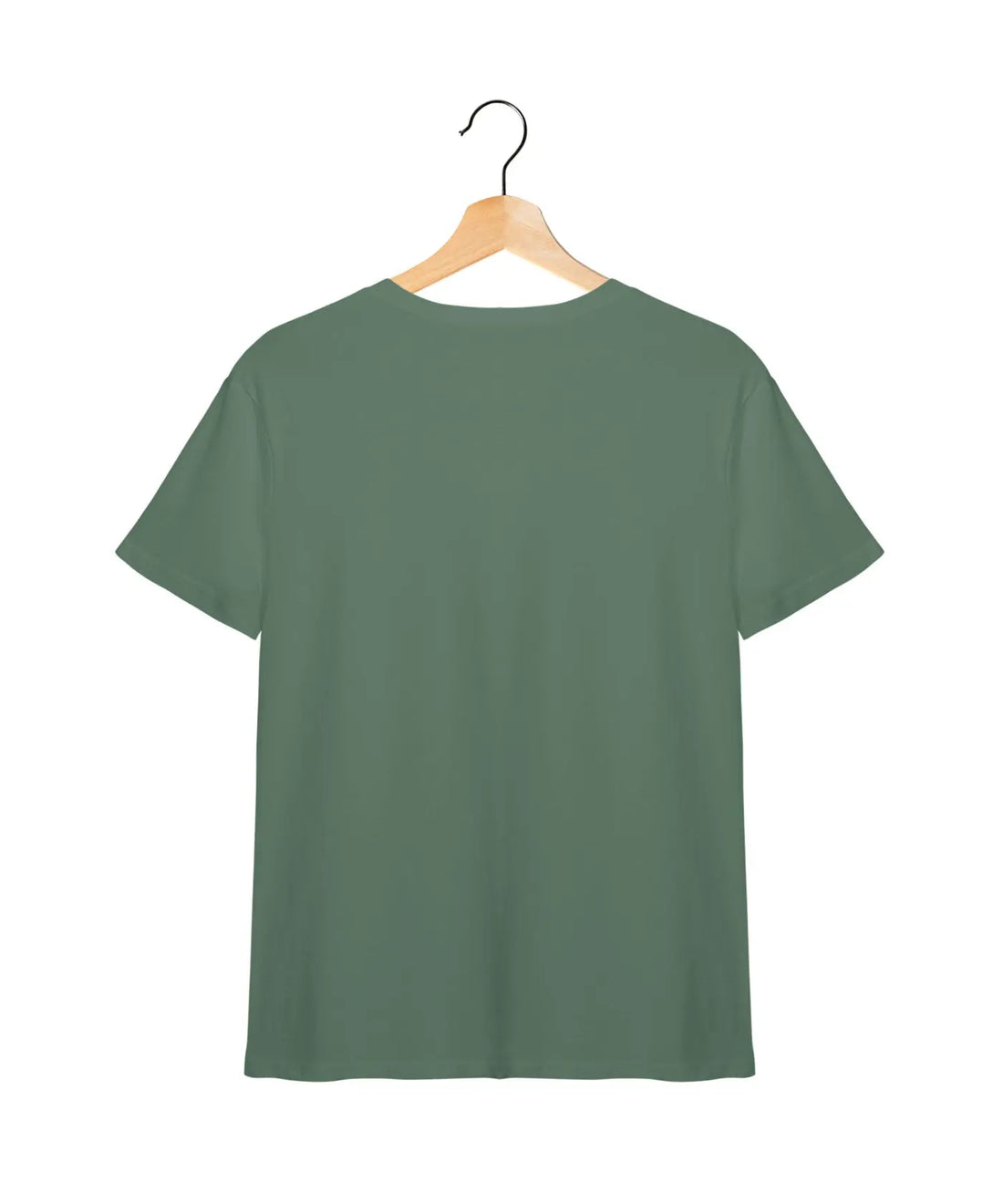 " I Need More Space" - Juniors Unisex T-Shirt –  Premium Round Neck - Basil Green - 100% Cotton Offbeat