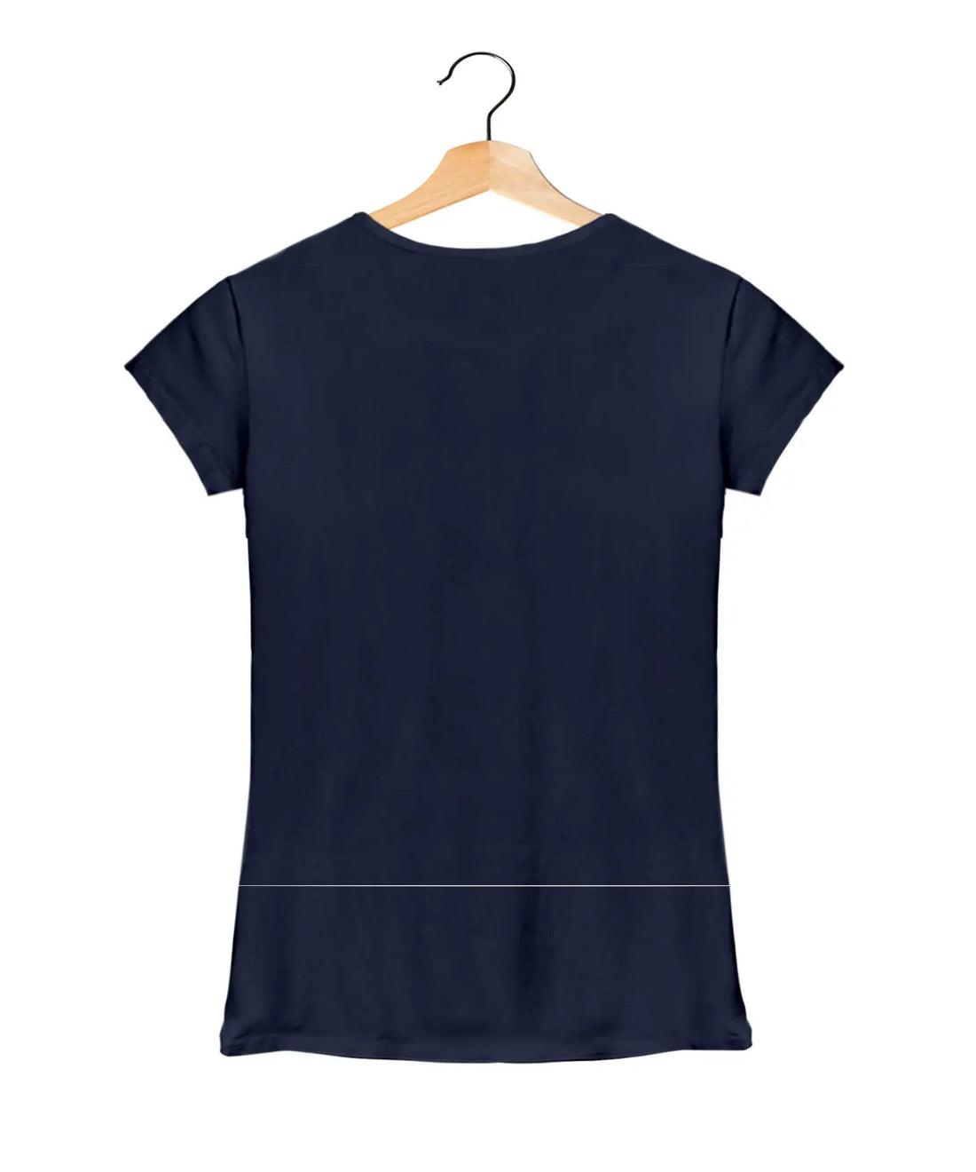 I am a Leaf - Women’s T-Shirt –  Premium Round Neck - Navy Blue - 100% Cotton Offbeat