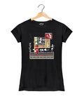 Joy Of Work - Women’s T-Shirt –  Premium Round Neck - Black - 100% Cotton Offbeat