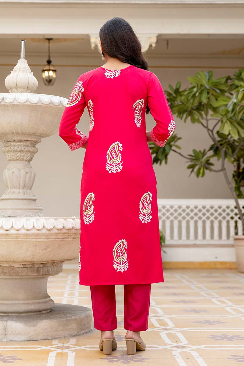 Elegant Pink Embroidered Salwar Kameez for Weddings & Events (UK) LF