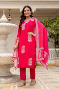 Elegant Pink Embroidered Salwar Kameez for Weddings & Events (UK) LF