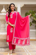 Elegant Pink Embroidered Salwar Kameez for Weddings & Events (UK) LF