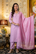 Pink Embroidered Salwar Kameez Suit | Designer Indian Ethnic Wear UK LF
