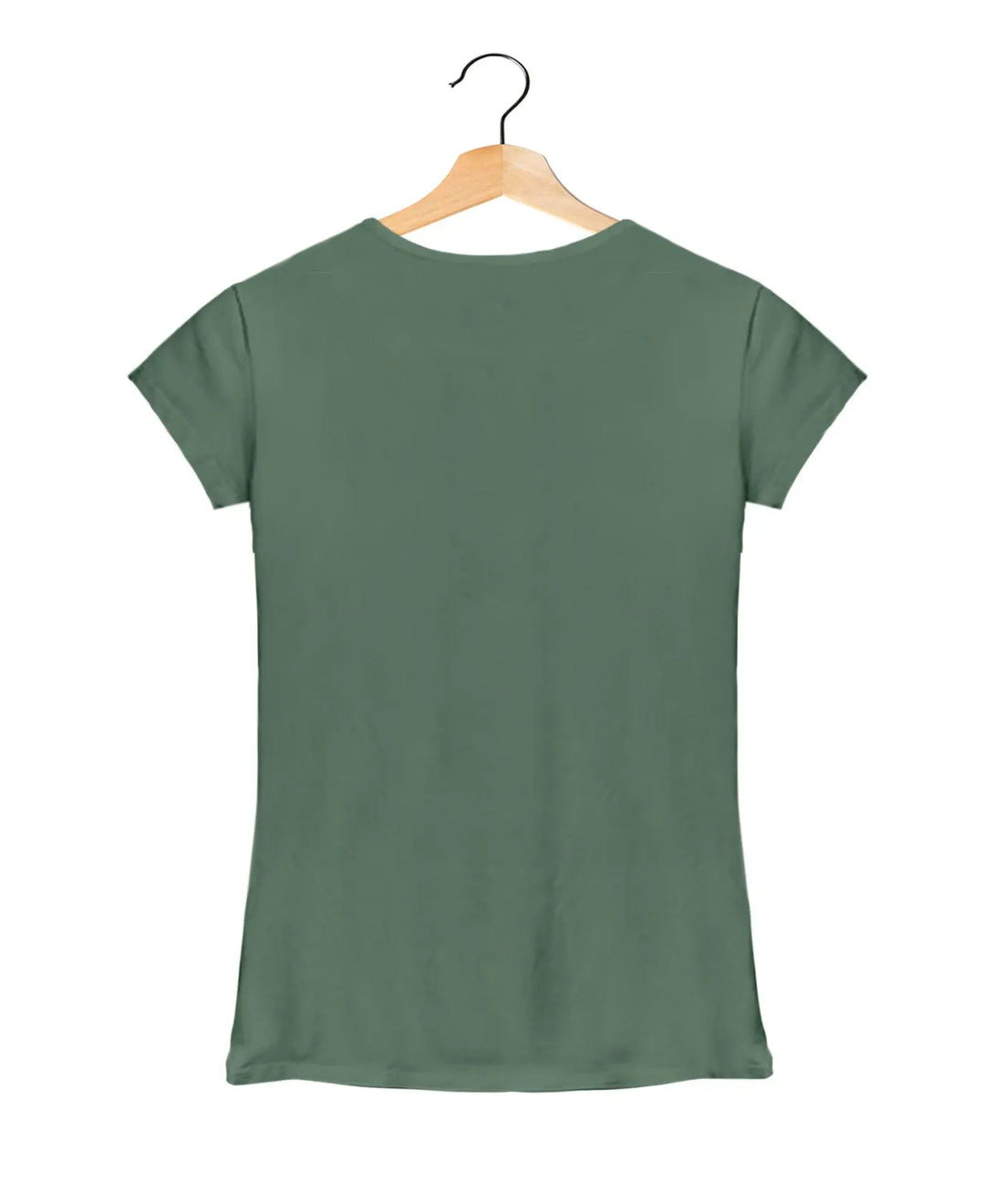 Mandala Yoga - Women’s T-Shirt –  Premium Round Neck - Basil Green - 100% Cotton Offbeat