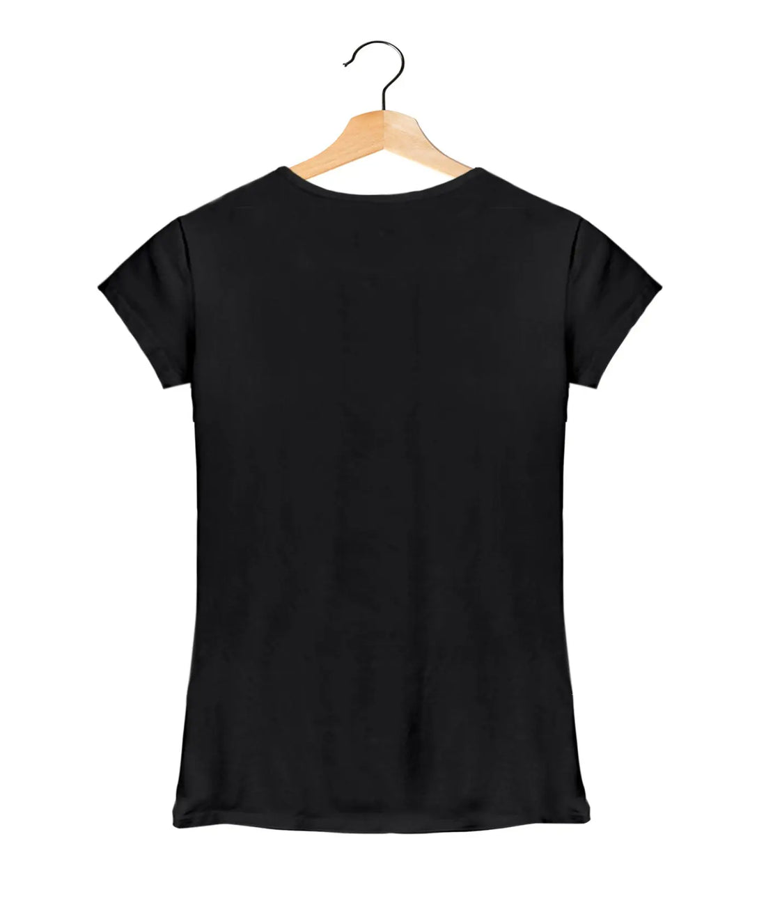 My Heart Only Beats For Him - Women’s T-Shirt –  Premium Round Neck - Black - 100% Cotton Offbeat