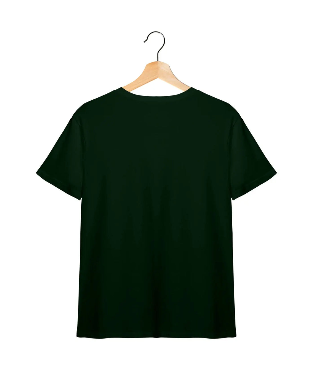 "Night Wolf" - Juniors Unisex T-Shirt –  Premium Round Neck -Bottle Green - 100% Cotton Offbeat