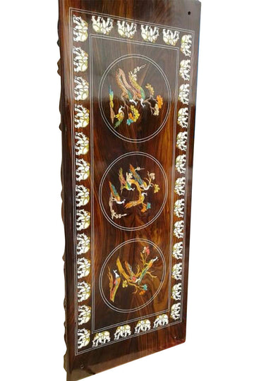 Antique Wooden Swing Bench UK | Indian Jhula Sofa with Carving MYR