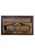 Rosewood Dasavathara Inlay Wall Panel Frame (5 ft) INDIGO ETHNICS
