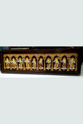Rosewood Dasavathara Inlay Wall Panel Frame (5 ft) INDIGO ETHNICS