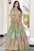 ulticolour Pastel Patchwork Lehenga for Festive Wear PR