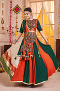 Kutchi Patchwork Lehenga Choli – Multi Colour Mirror Embroidered Festive Wear PR