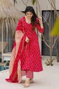 Pink Floral Flow Kurta Set | Breezy Luxury Daywear UK PR