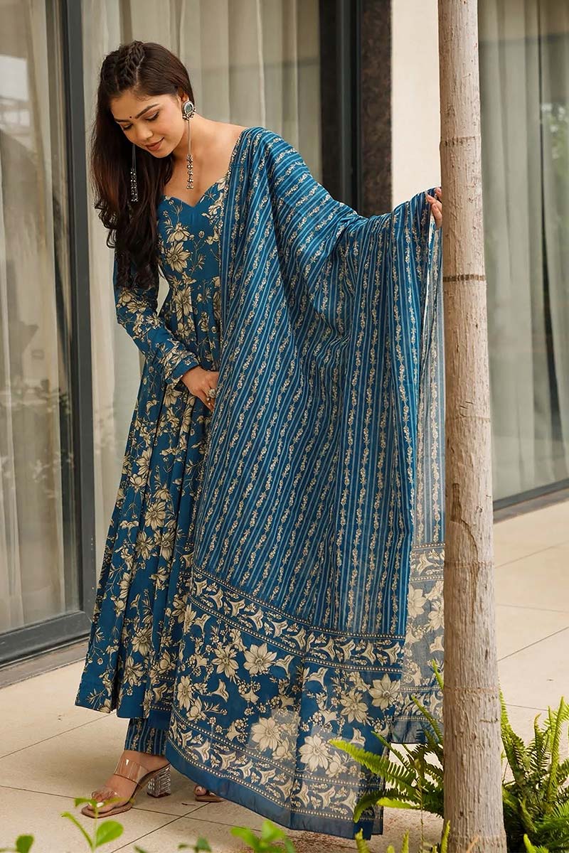 Pink Floral Flow Kurta Set | Breezy Luxury Daywear UK (Copy) PR