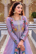 Royal Blue Embroidered Indo-Western Lehenga Set | Party Wear UK (Copy) RTI