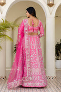 Baby Pink Wedding Lehenga UK | Heavy Zari Work PR