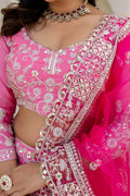 Baby Pink Wedding Lehenga UK | Heavy Zari Work PR