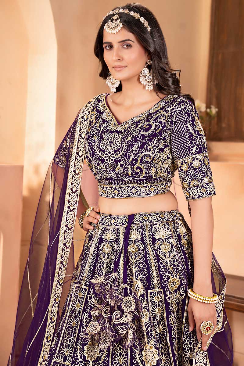 Beige Bridal Lehenga | Traditional Indian Wedding Wear UK PR