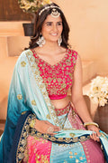 Multi color Festive Lehenga Set | Designer Bridal Collection PR