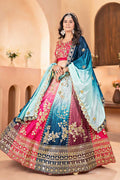 Multi color Festive Lehenga Set | Designer Bridal Collection PR