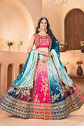 Multi color Festive Lehenga Set | Designer Bridal Collection PR