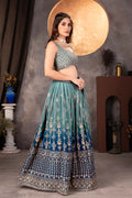 Navy Blue Elegant Lehenga UK | Premium Indian Wear Outfit PR