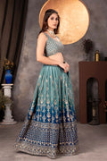 Navy Blue Elegant Lehenga UK | Premium Indian Wear Outfit PR