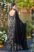 Rayon Designer Anarkali Dress with Dupatta UK | Floral Printed Party Wear PR