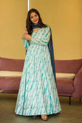 Green Floral Maxi Anarkali UK | Wedding & Festive Outfit PR