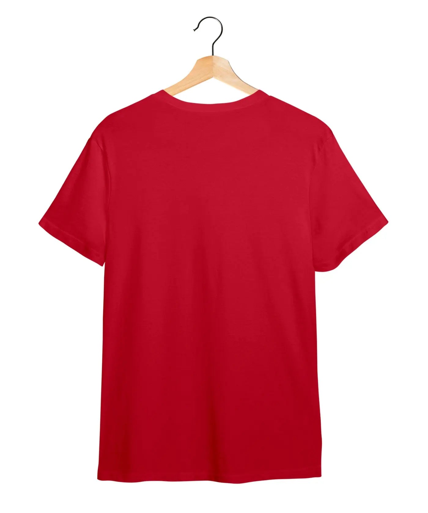 "Paris, The Wonder Art" Printed T-Shirt – Premium Round Neck - Red - 100% Cotton Offbeat