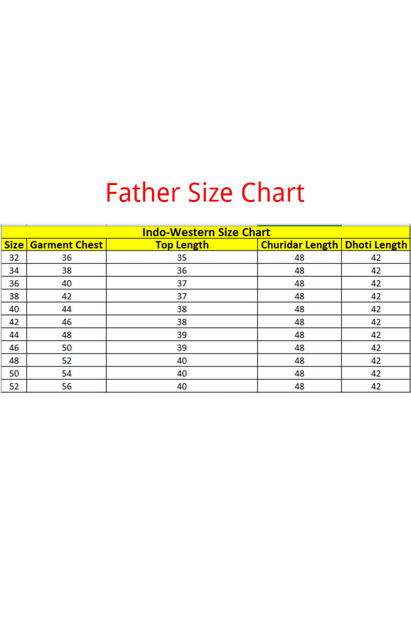 Black Dhupion Silk Kurta Pajama for Dad & Son | Indian Ethnic Wear RTI