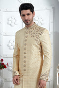 Beige Elegant Groom Vibes – Indian Wedding Sherwani Playlist SOU