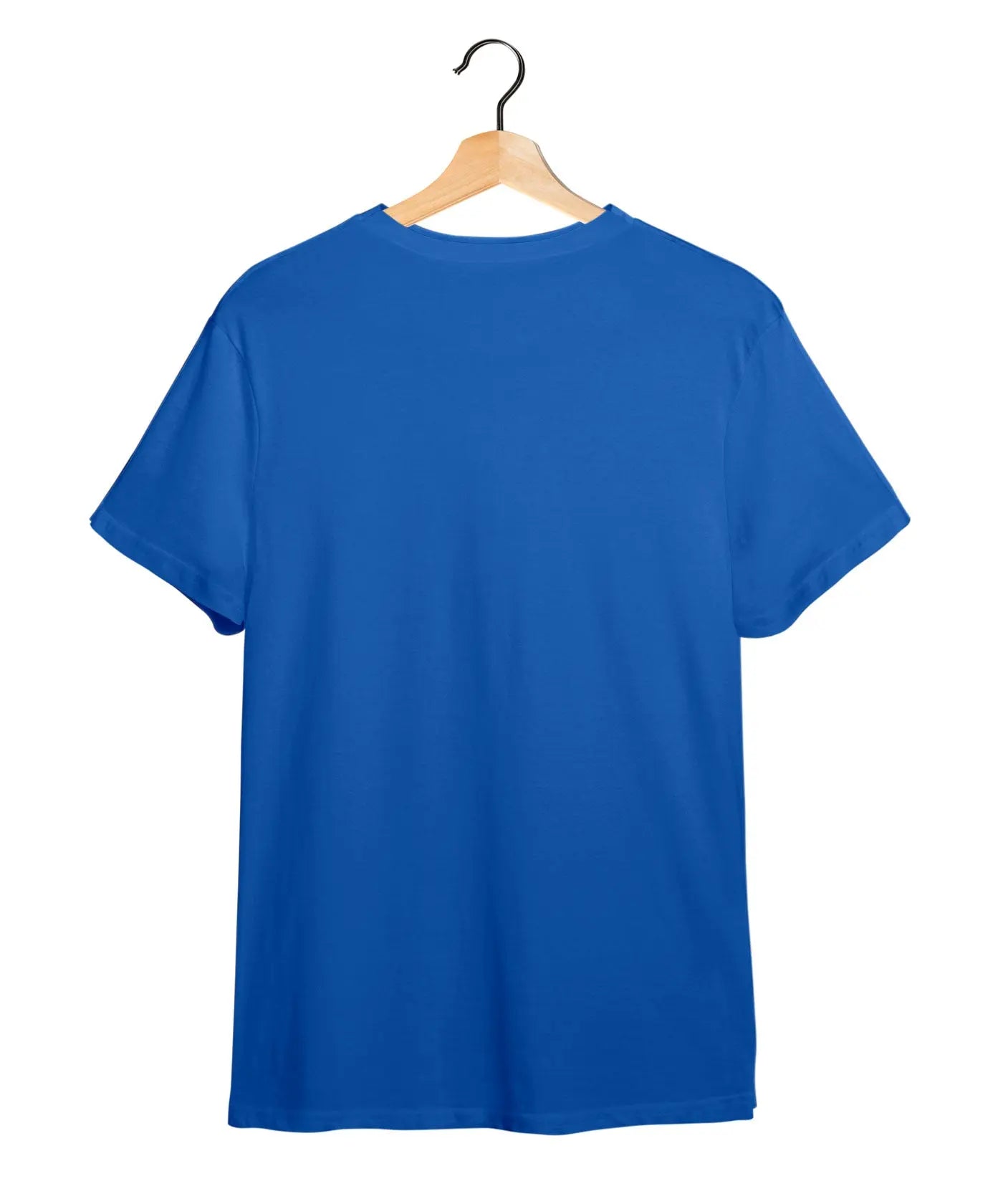 "Success and Failure" Printed T-Shirt – Premium Round Neck - Electric Blue and White - 100% Cotton Offbeat