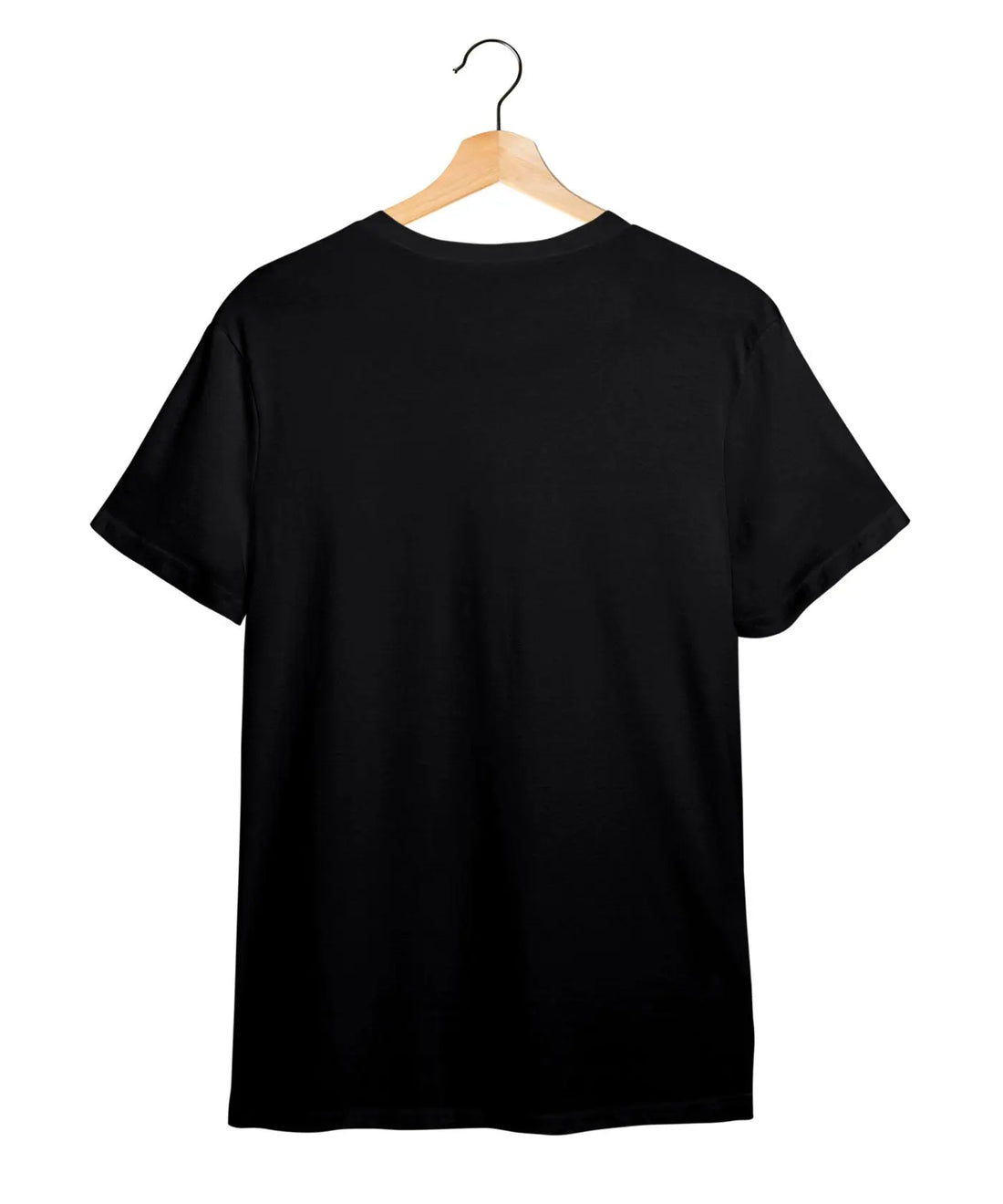 Temple Elephant Art Printed T-Shirt – Premium Round Neck - Black & Pigeon Blue - 100% Cotton Offbeat