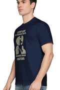 Wisdom Over Complaint - Premium Cotton Motivational T-Shirt – Unisex Comfort Fit - Yellow, Navy Blue Offbeat