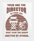 You Are The Director - Graphic T-Shirt – 100% Cotton - Black & White Variants Offbeat